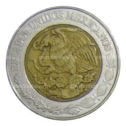 1 песо 2014 года Мексика