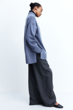 Jersey oversize de cuello alto - H&m фото 5