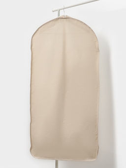 Чехол для одежды LaDо́m на молнии, 120×60 см, бежевый, материал батист