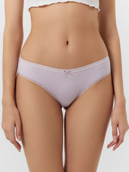 Цена за 2 штуки! Трусы слипы женские сиреневые в узкую полоску сиреневая полоска 412281