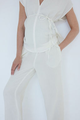 MAMA Pantalon de muselina Before & After - H&m фото 2