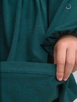 Платье Моана изумруд-лав