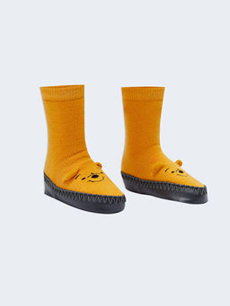 Winnie the Pooh Desenli Erkek Bebek Ev ?orab?