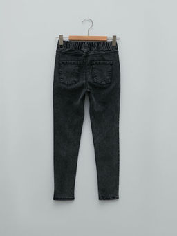 Beli Lastikli Super Skinny Fit K?z ?ocuk Jean Pantolon - Waikiki фото 2