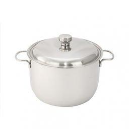 Кастрюля КЛАССИКА 5,0л мет.крышка без ТРС прут.ручки, (220мм) арт.1с395 Аша