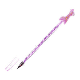 Цена за 12 шт. Карандаш чернографитный НВ, вечный Жираф, МИКС - Calligrata фото 4