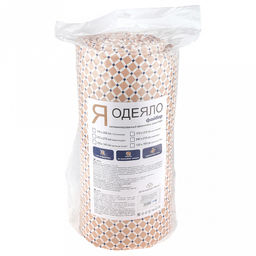 Одеяло 1,5 спальное "Виши" беж 145х210см, теплое, наполнитель 300г/м2 - файбер высшего сорта, чехол бязь "Комфорт" 121г/м2 (хлопок 100%), стеганое, упаковка "Компакт" пакет ПВХ, еврослот, д25х55см/1кг, "Домашняя мода" (Россия)