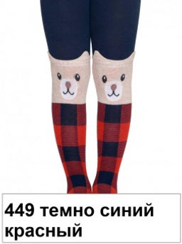 Колготки дет. TIP-TOP 17С-60СП, р. 62-74 (30) - 449 темно-синий-красный - Conte elegant фото 2