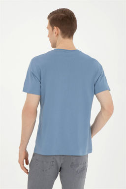 Мужская футболка цвета индиго - U.s. polo assn фото 5