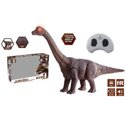 Динозавр р/у "Брахиозавр" (Y24111016) свет, звук, подвижные части тела, в коробке 33*10*21см