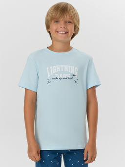 Комплект домашний для мальчиков с надписью "Lightning dash..."