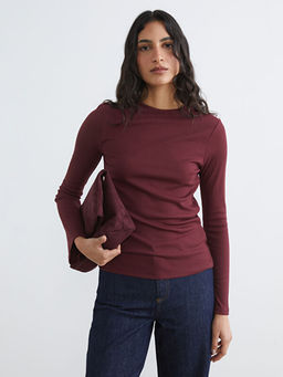 Bisiklet Yaka Fitilli Kad?n Body