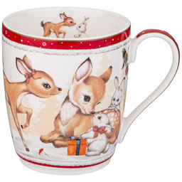 КРУЖКА LEFARD С НОВЫМ ГОДОМ! 300 МЛ КРАСНАЯ  фото 2