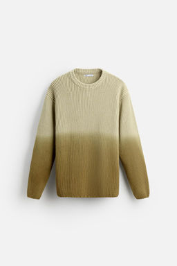 GRADIENT RIBBED SWEATER - Zara фото 6