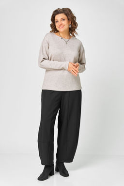 Джемпер Bliss 08378 бежевый с люрексом