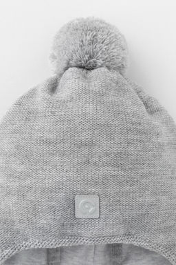 Crockid _ КВ 20400/ш/св.серый меланж шапка детская  фото 2