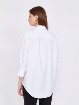 ШОК ЦЕНА - Рубашка однотонная B2858/faxon - Emka фото 4