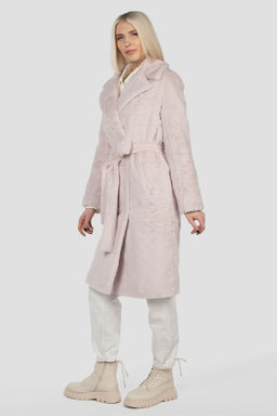 Пальто женское демисезонное (пояс) - El podio фото 3