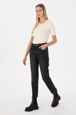 Kad_n Siyah Jean Pantolon - U.s. polo assn фото 3