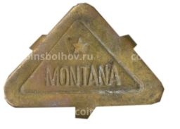 Значок рекламный MONTANA