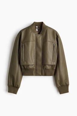 Cazadora bomber revestida