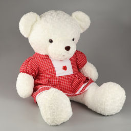 Мягкая игрушка Медведь, в красном платье, 100 см - Simaland фото 2