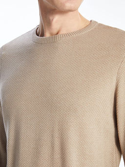 Bisiklet Yaka Erkek Triko Kazak