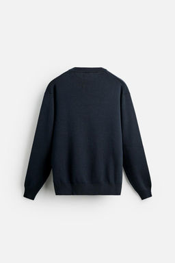 TEXTURED COTTON - MODAL SWEATER - Zara фото 7