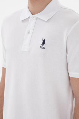 Erkek Regular Fit Polo Yaka Beyaz Basic Ti__rt Sepette S_rpriz _ndirim - U.s. polo assn фото 7