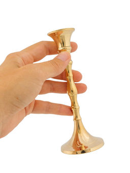 Подсвечник на 1 свечу № П268/1 (полиш) 2шт/уп - Ганг фото 4