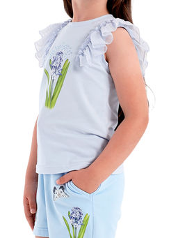 Блузка для девочки О57239 - Карамелли фото 6