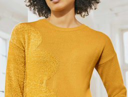 Пуловер, охра - Linea tesini фото 5