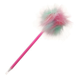 Ручка шариковая-прикол Шар разноцветный (Барби)