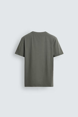 BASIC SLIM FIT T-SHIRT - Zara фото 16
