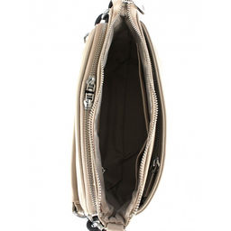 Сумка женская натуральная кожа RM-8011Е, 2отд, плечевой ремень, бежевый SALE 264374 - Adelia фото 7