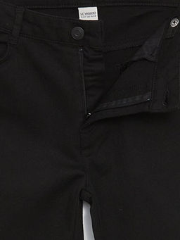 Basic Gabardin ?spanyol Pa?a K?z ?ocuk Pantolon - Waikiki фото 2