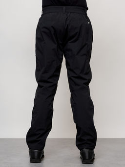 Брюки утепленные зимние спортивные черного цвета - Mtforce фото 4