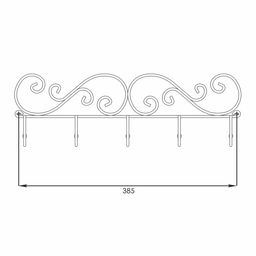 Вешалка "Кружева 5", арт. ВН 276