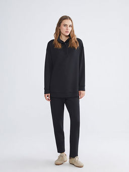 Dik Yaka Kad?n Sweatshirt Tunik