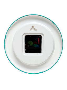 Часы настенные, d=19.5 см, «Планета здоровья», зелёные