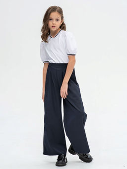 Школьные брюки для девочки Mooriposh, модель 0433