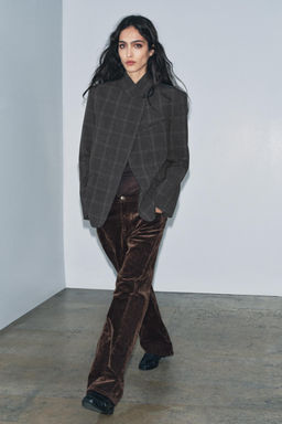 ZW COLLECTION LIMITED EDITION CHECK BLAZER