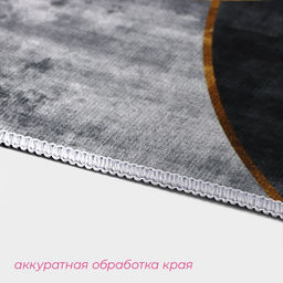 Коврики для ванной и туалета Доляна «Мэни», 2 шт., 50×80 см, 50×40 см