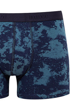 Batik Desenli Lacivert Boxer - Mavi фото 2