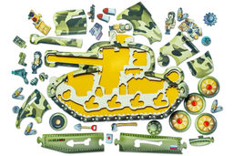 Пазл Боевой танк - Smiledecor фото 4