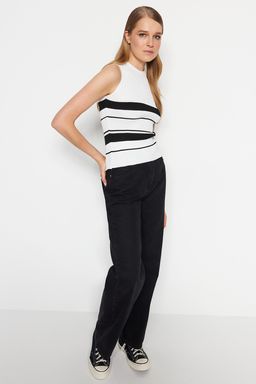 Trendyolmilla Ekru*001 Triko Ince Bluz TWOSS21BZ0370 фото 3