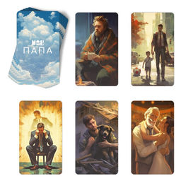 Метафорические ассоциативные карты Мама-Папа, 50 карт (7х12 см), 16+ - Лас играс фото 5