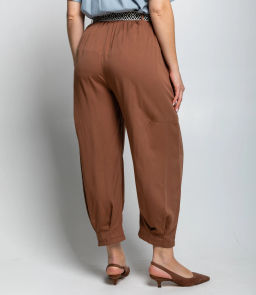 Брюки #ОКТ085008, коричневый - Dommod фото 4