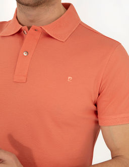 Pembe Slim Fit Polo Yaka Merserize Ti__rt