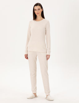 Ekru Pijama Tak_m_ - Pierre cardin фото 4